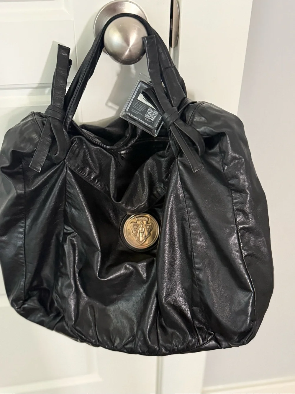 🖤 Authentic Gucci Hysteria Hobo – Black Leather | LegitApp COA